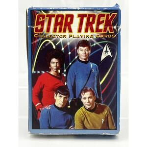 Star Trek Original Series Collector Playing Cards (1998) Complete w/ Box